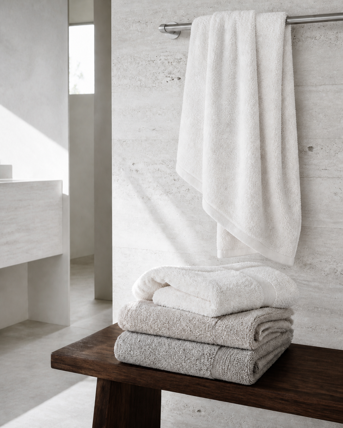 Serviettes de bain