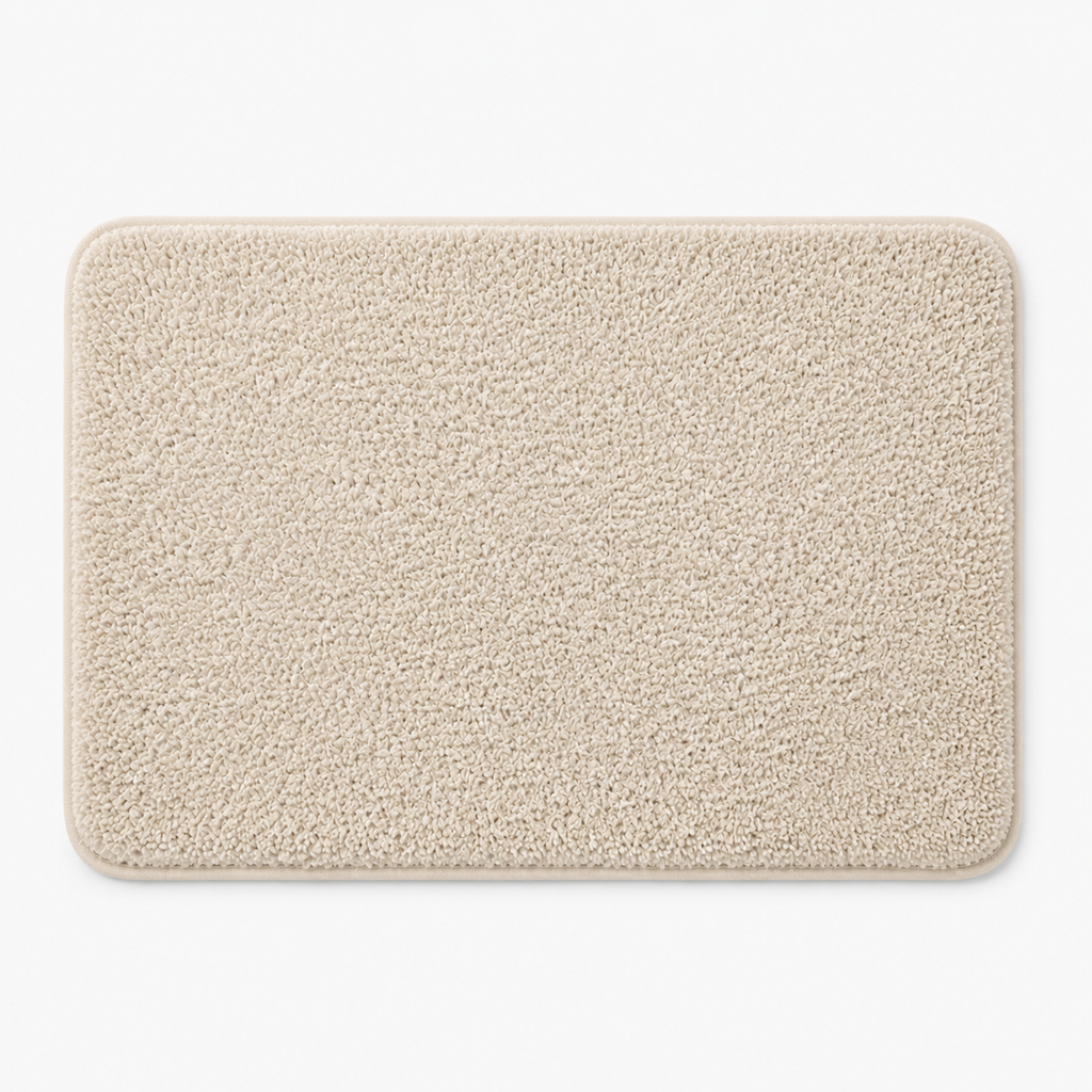 Tapis de bain épais et texturé