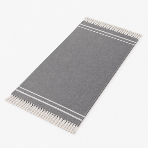 Serviettes de bain - Drap de bain tissé à franges - Velune