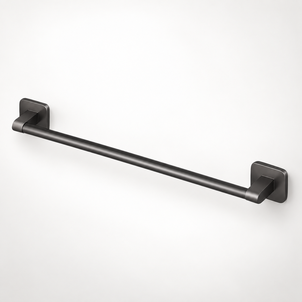 Porte serviettes mural finition graphite