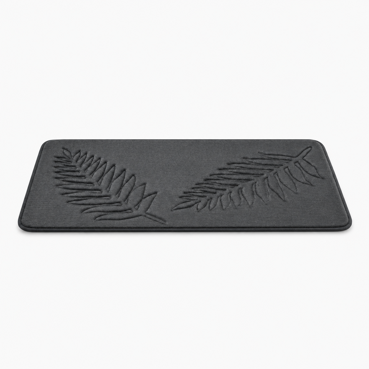 Tapis de bain botanique