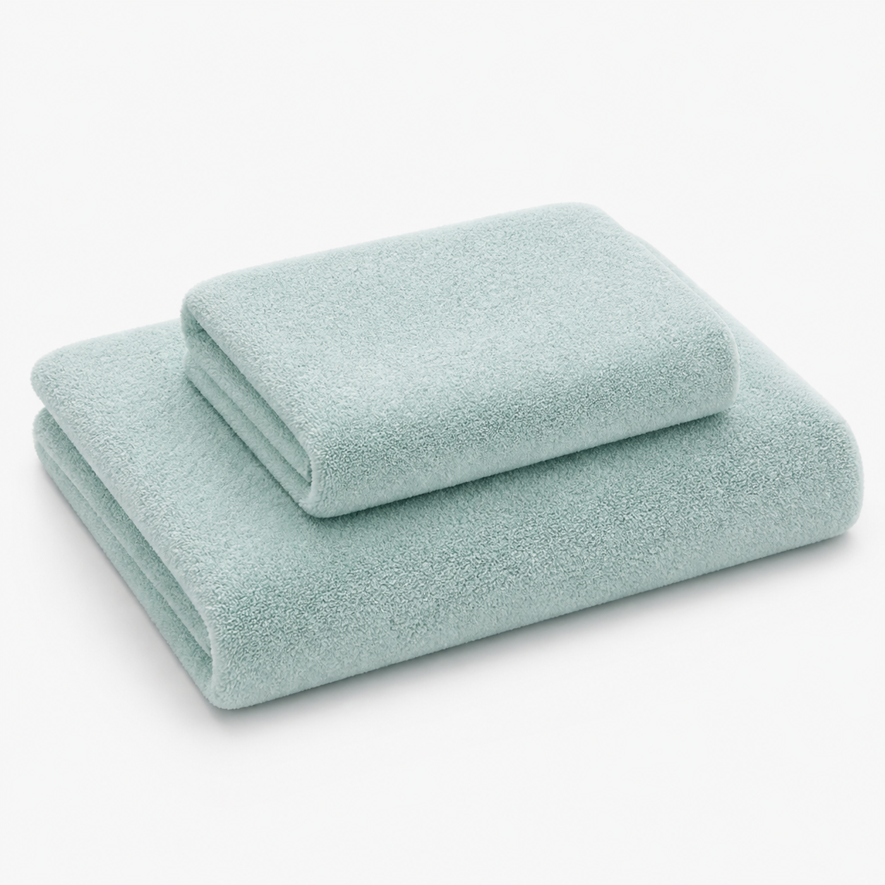 Duo de serviettes veloutées