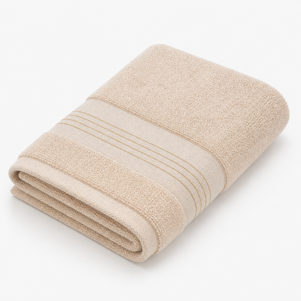Serviette pour les mains à surpiqûres délicates
