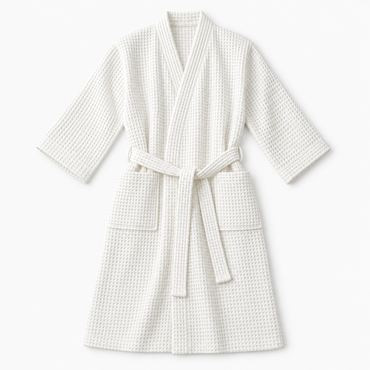 Peignoir gaufré inspiration spa