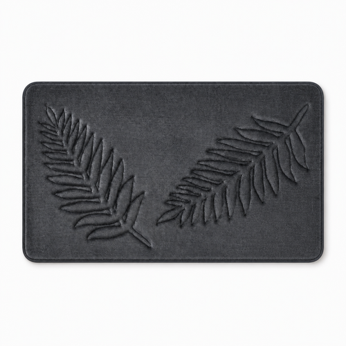 Tapis de bain botanique