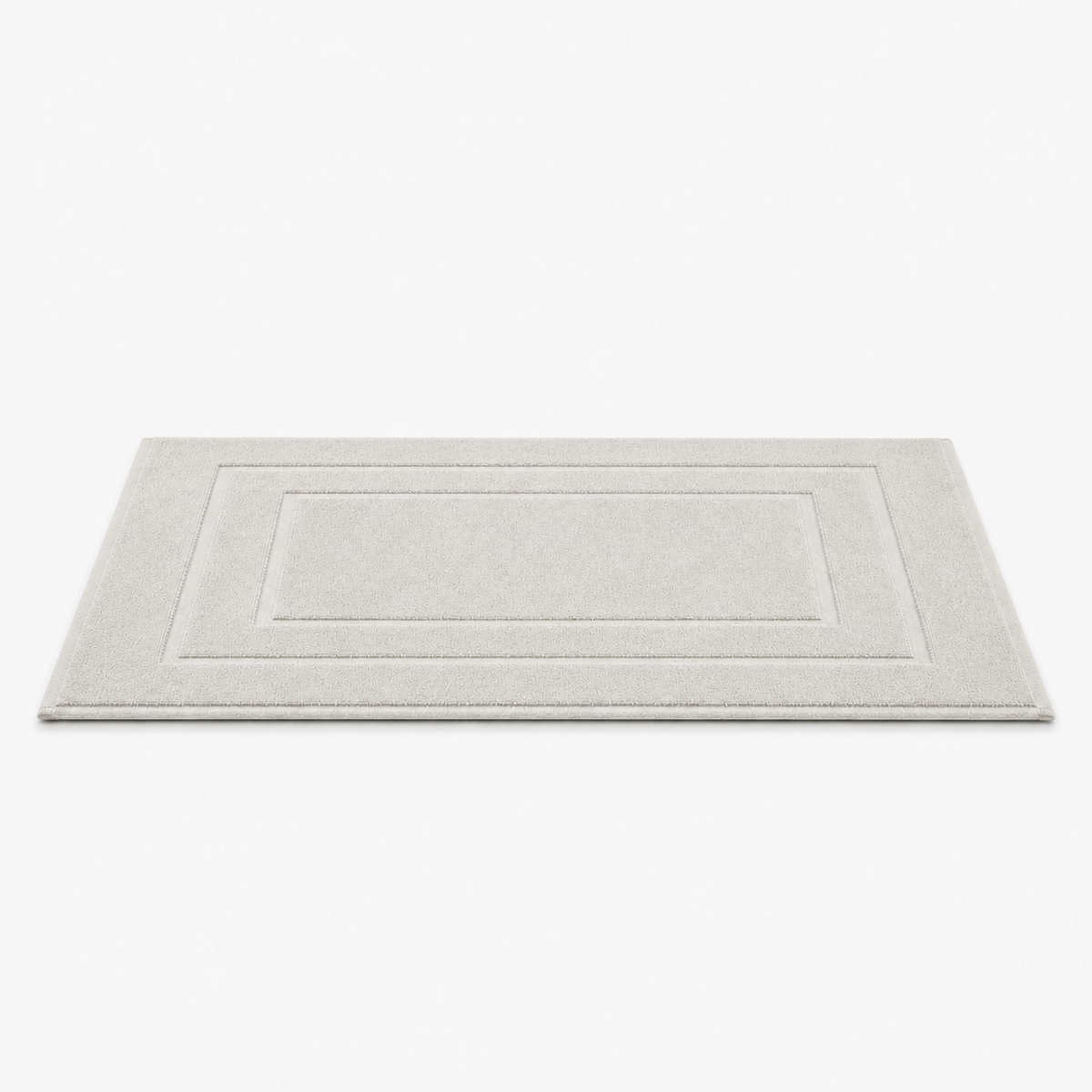 Tapis de bain à cadres concentriques
