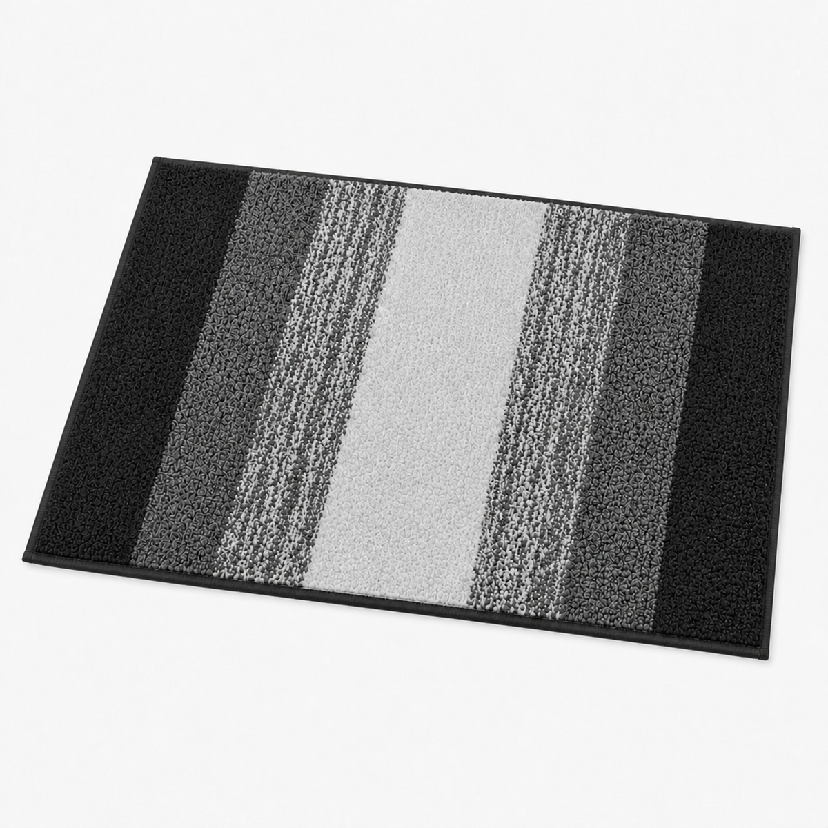 Tapis de bain à bandes dégradées