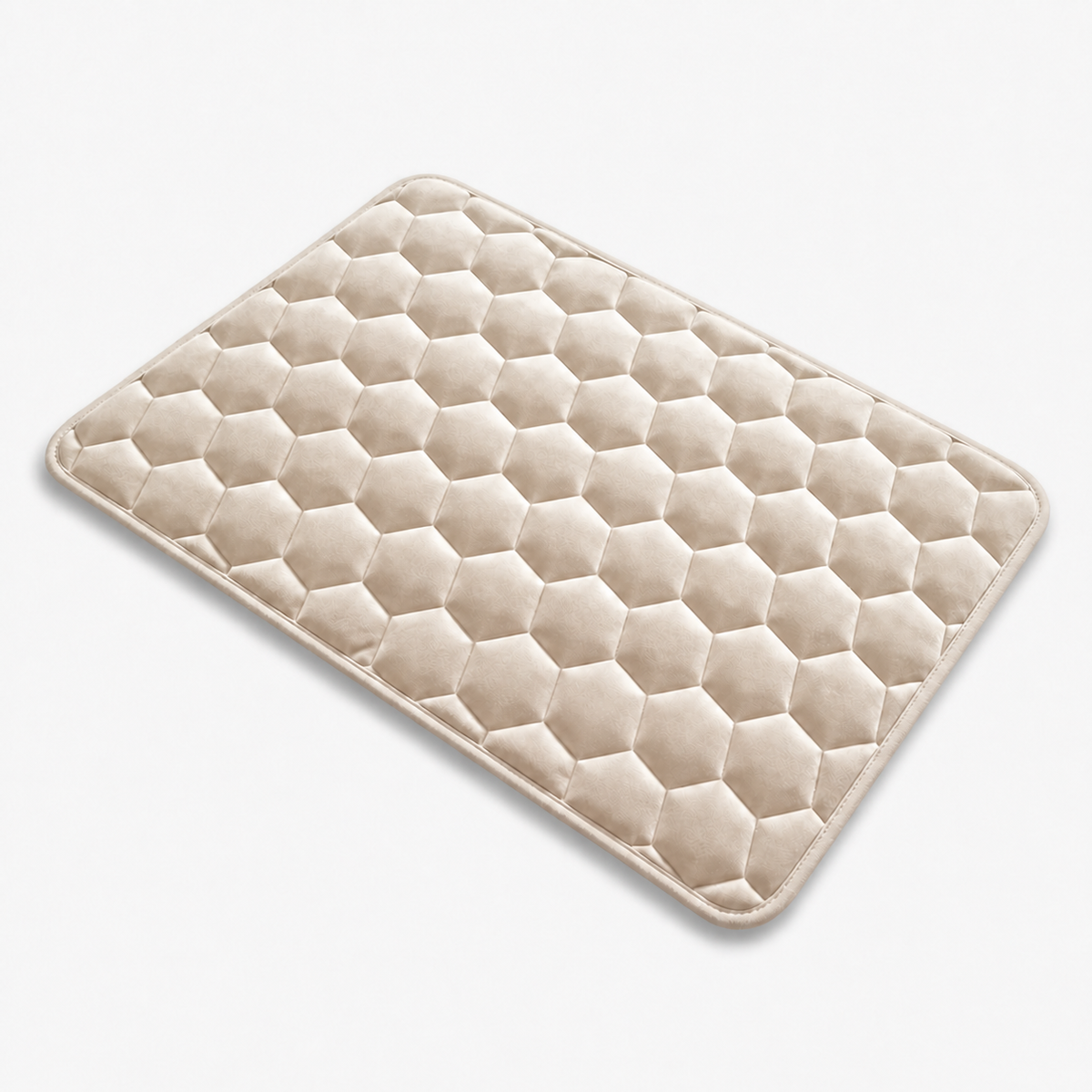 Tapis de bain à relief alvéolé