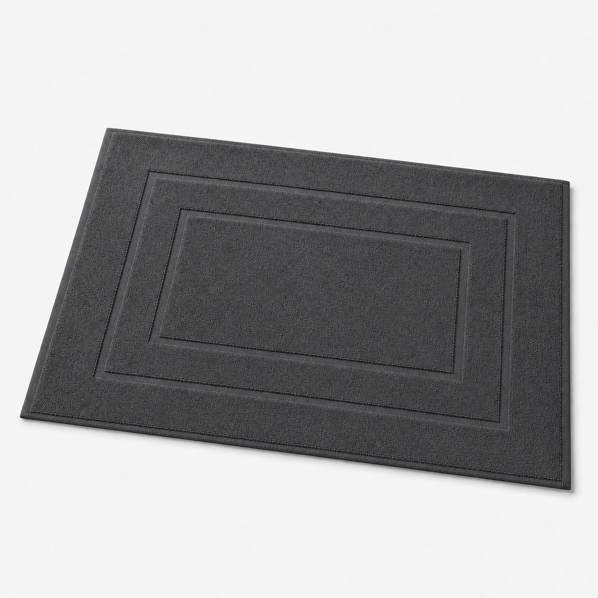 Tapis de bain à cadres concentriques