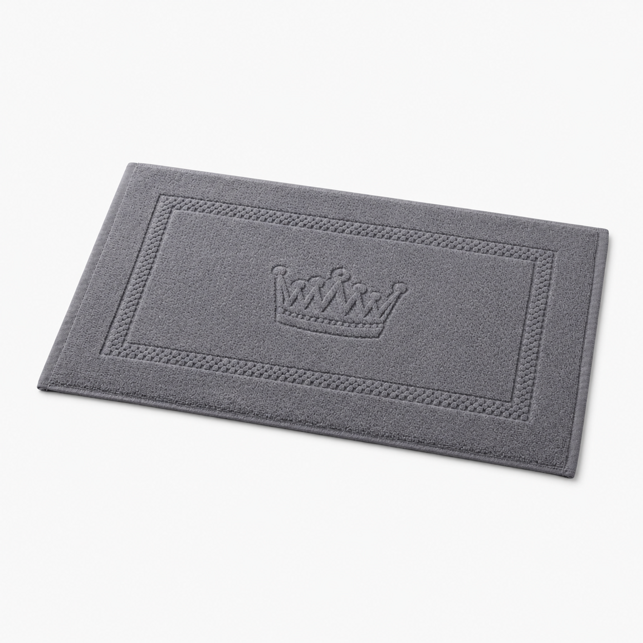 Tapis de bain à motif couronne