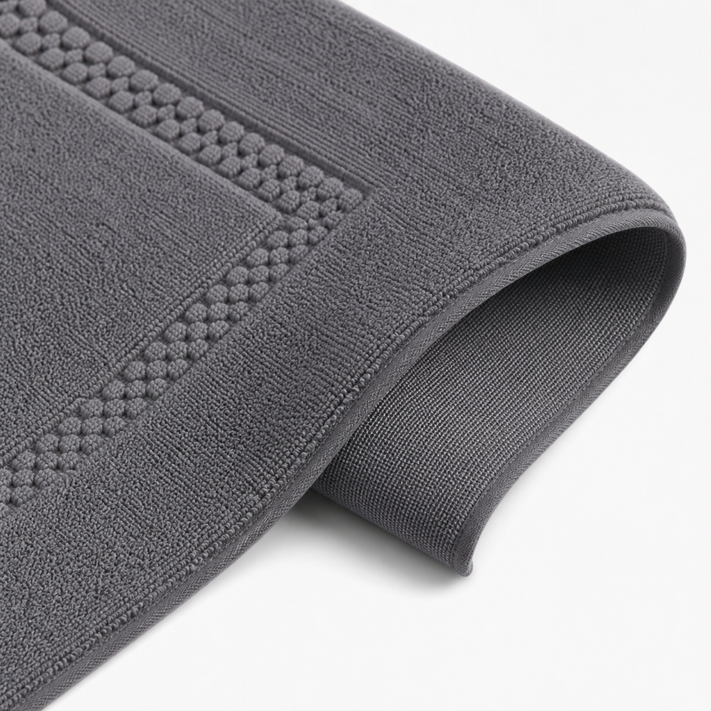 Tapis de bain à motif couronne