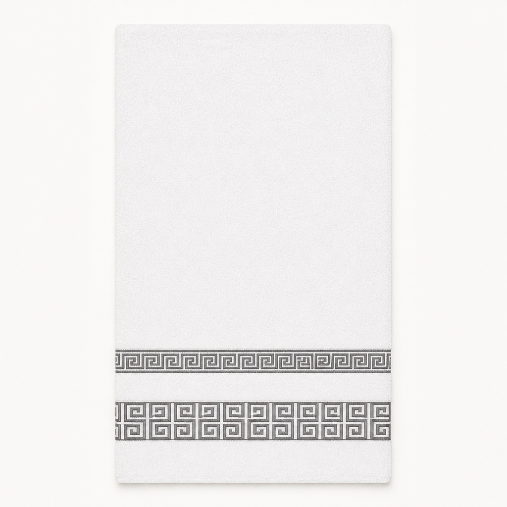 Serviette pour les mains à motifs élégants