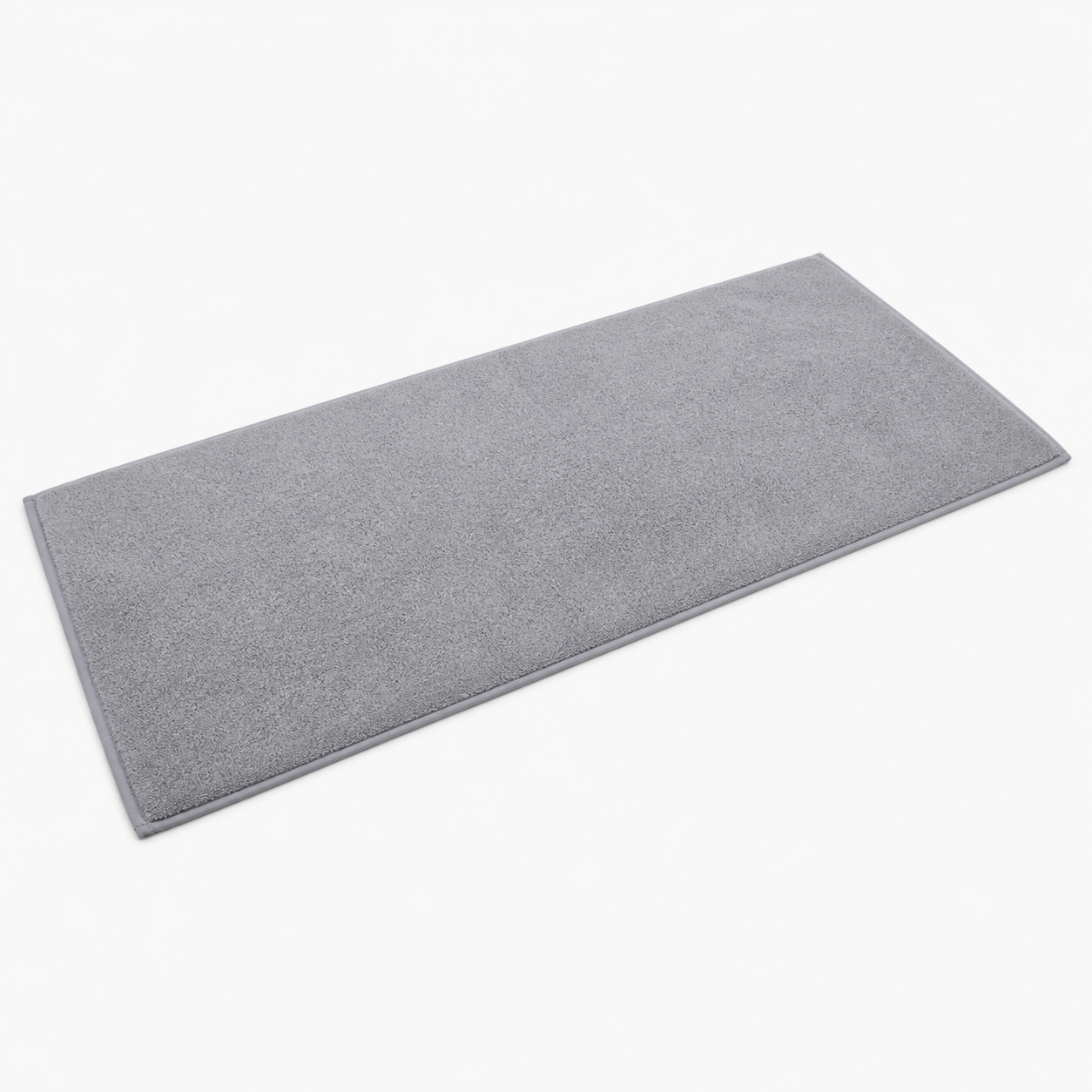 Serviette de bain unie au toucher velours