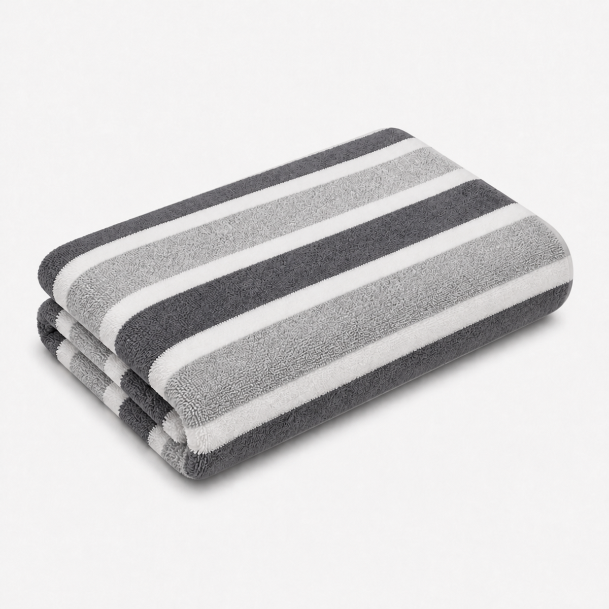 Serviette de bain à rayures