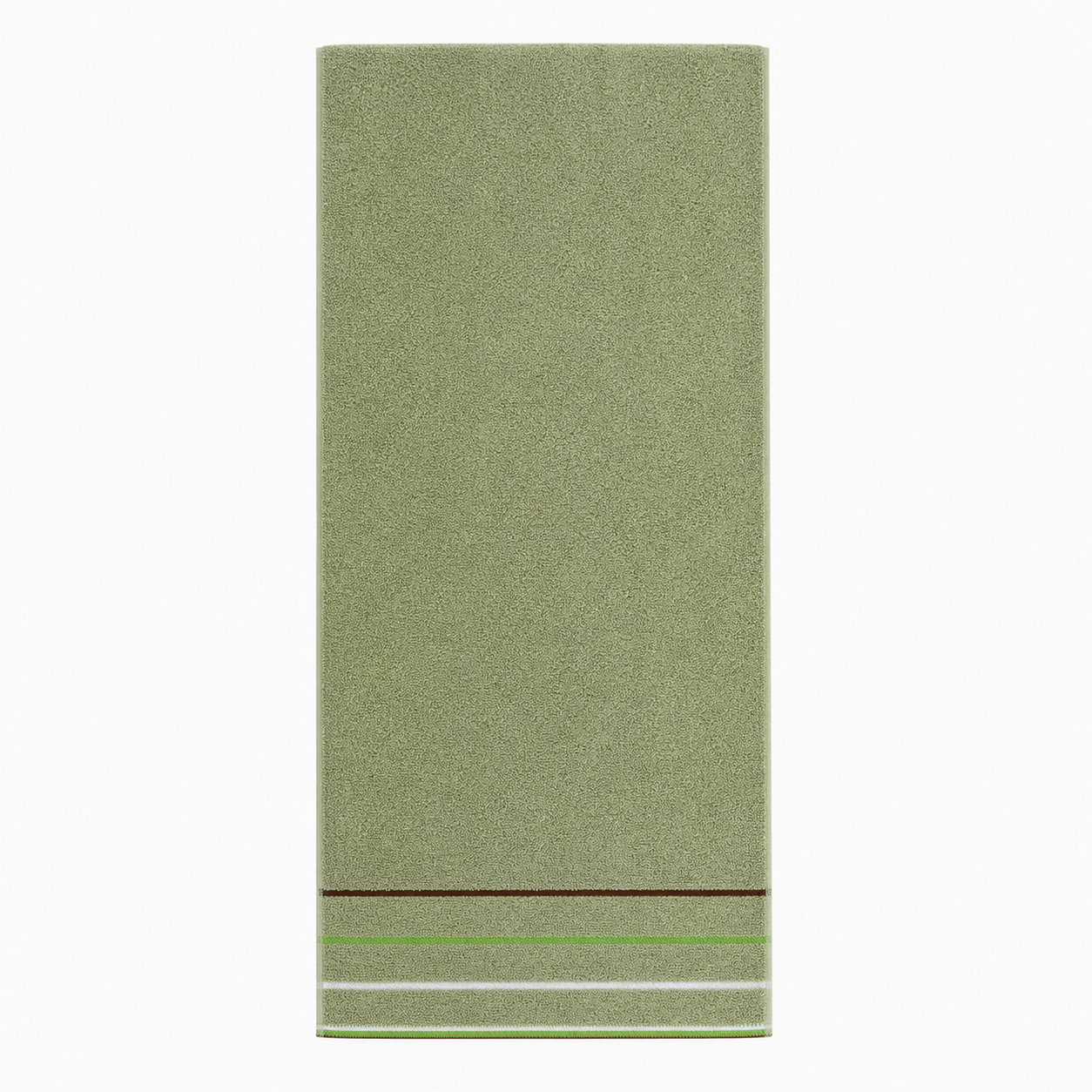 Serviette pour les mains à fines rayures