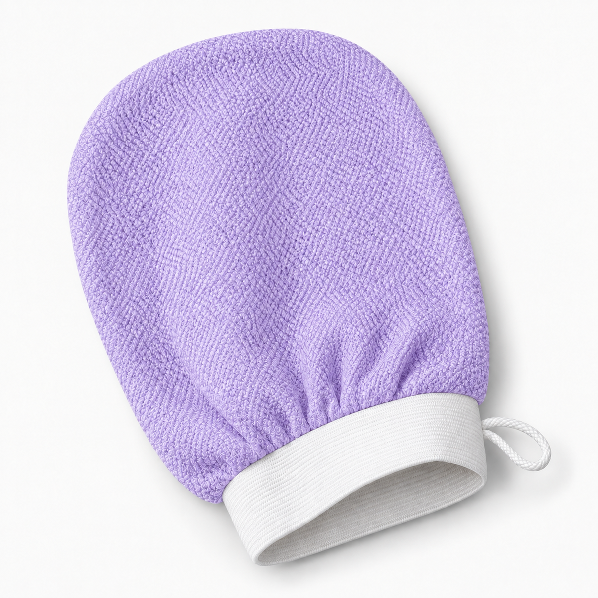 Gant exfoliant en fibres de viscose