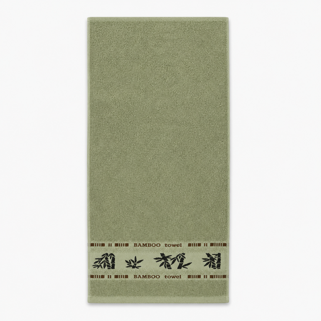 Serviette pour les mains à motif bambou