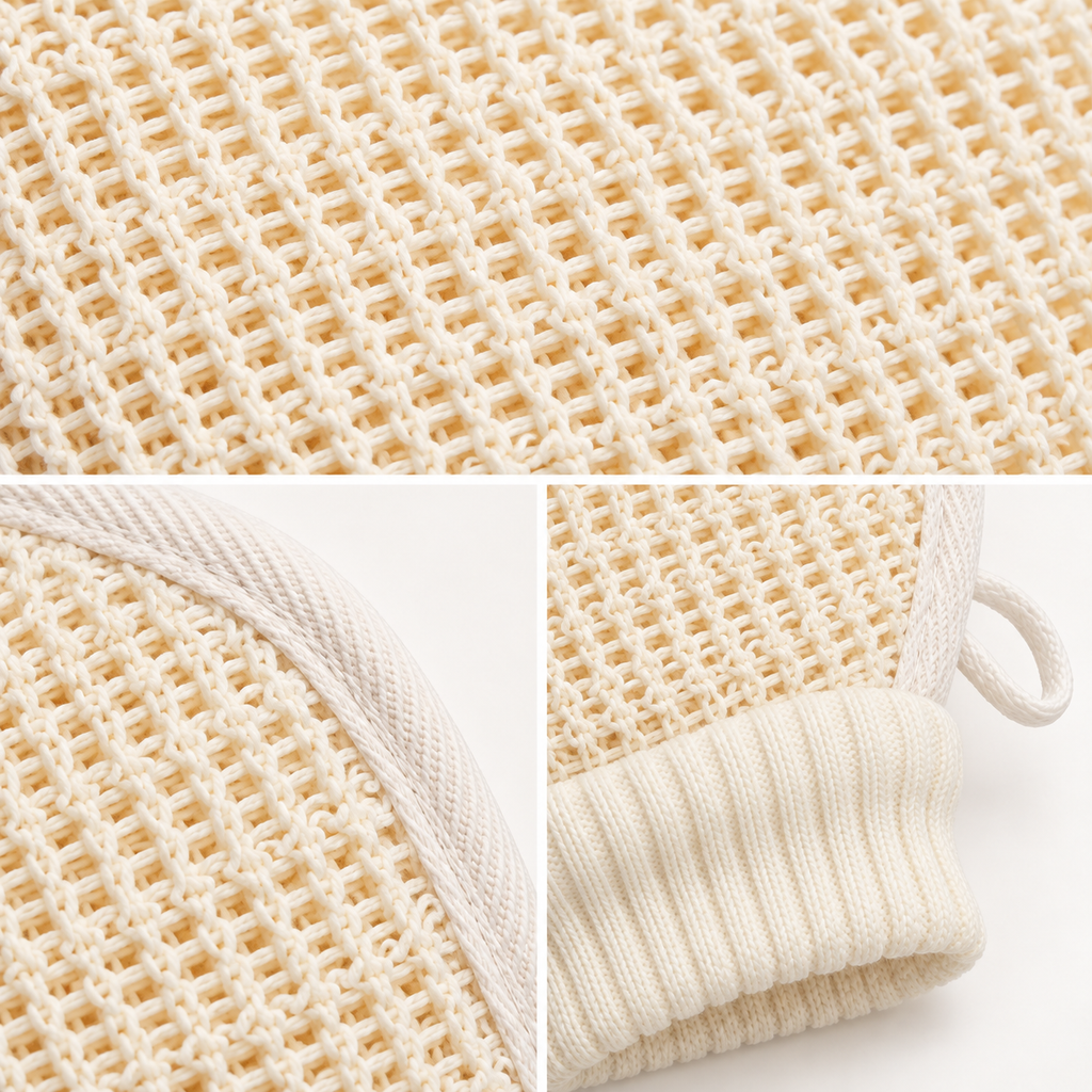 Gant exfoliant double face