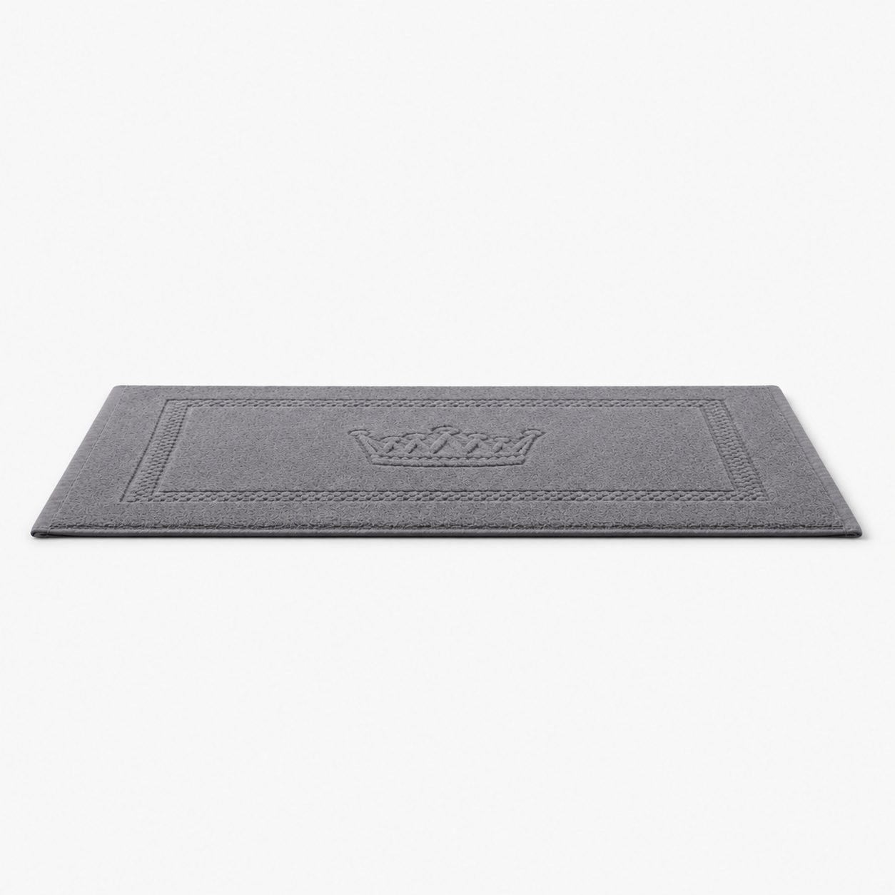 Tapis de bain à motif couronne