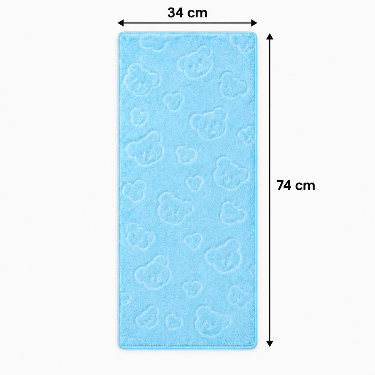 Serviette pour les mains en microfibre à motifs en relief