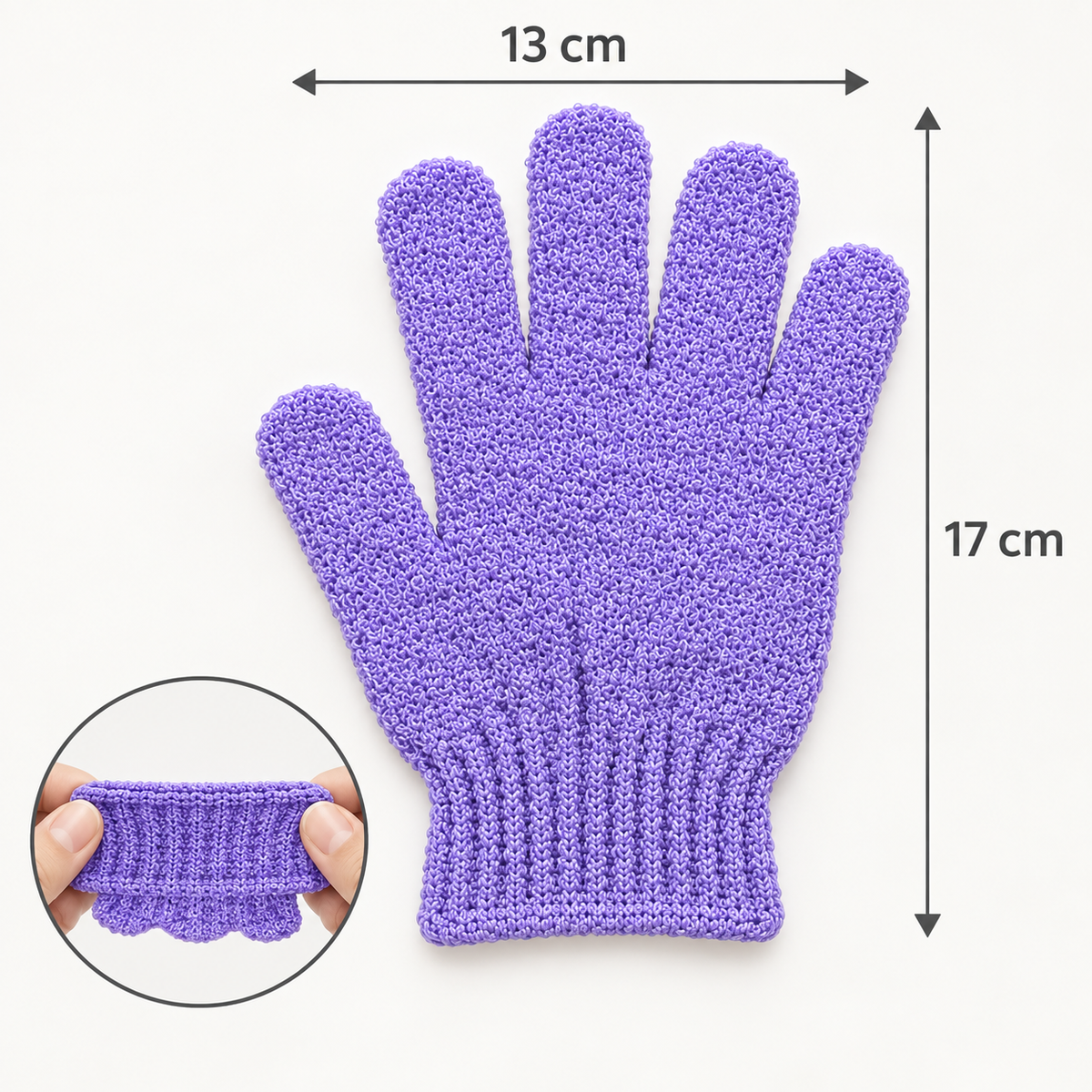Paire de gants de toilettes doux