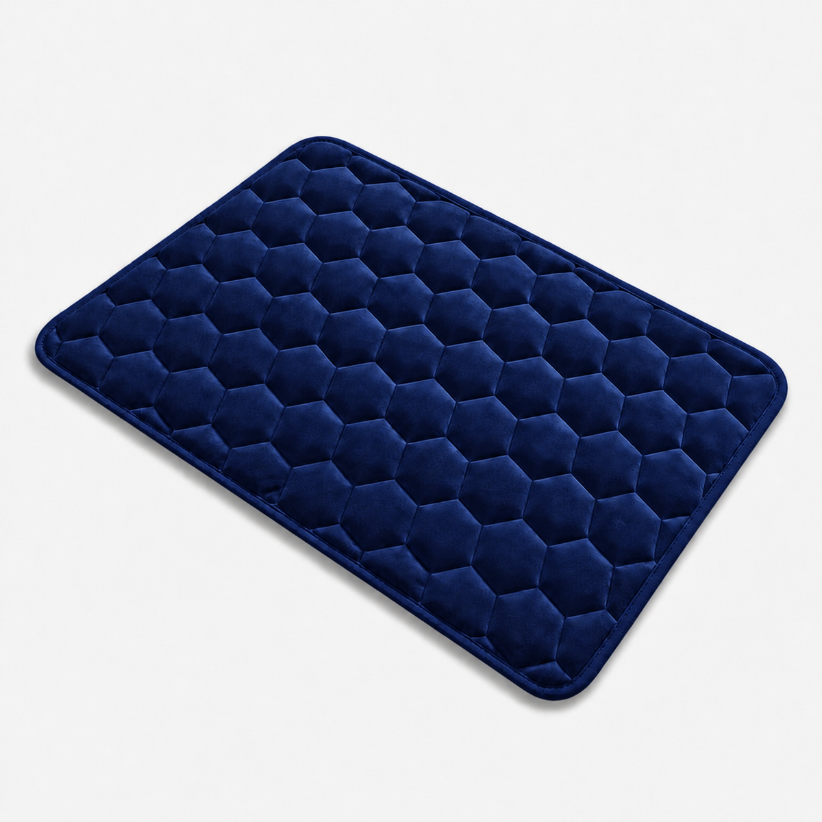 Tapis de bain à relief alvéolé