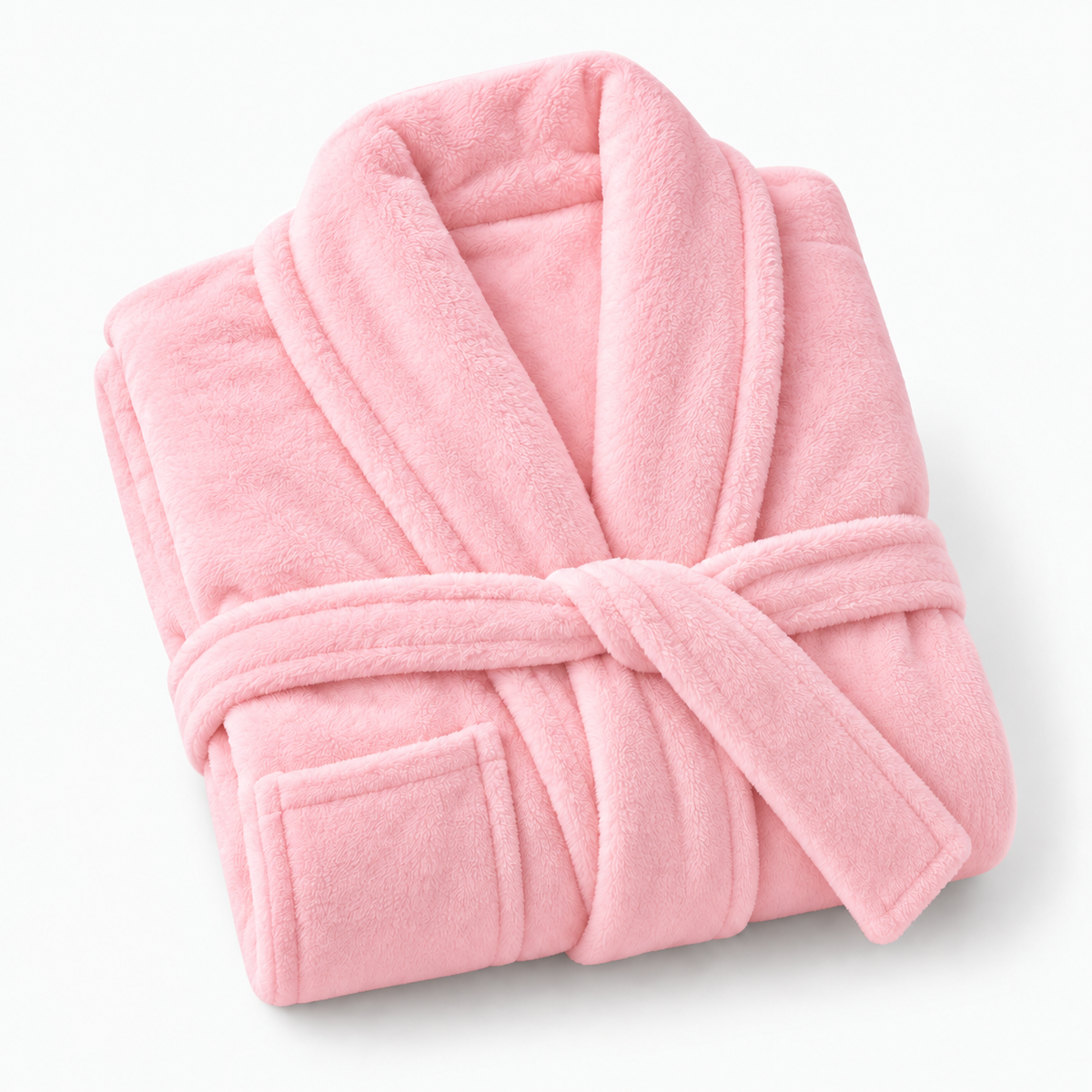Peignoir long en polaire douce