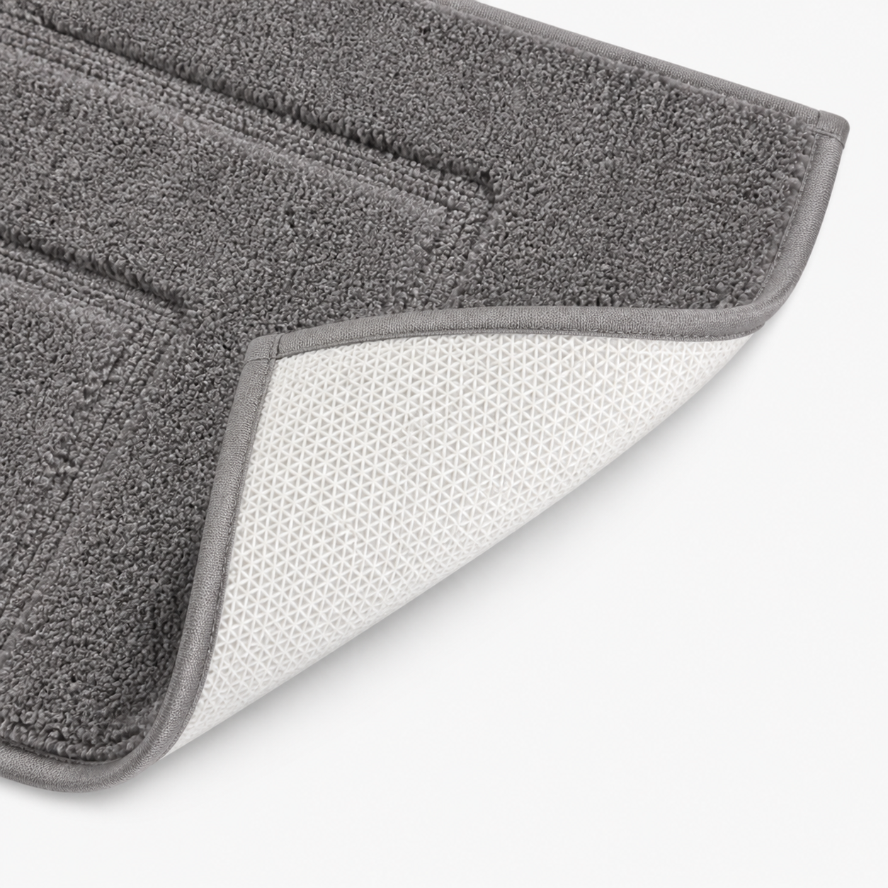 Ensemble de tapis de salle de bain à relief géométrique