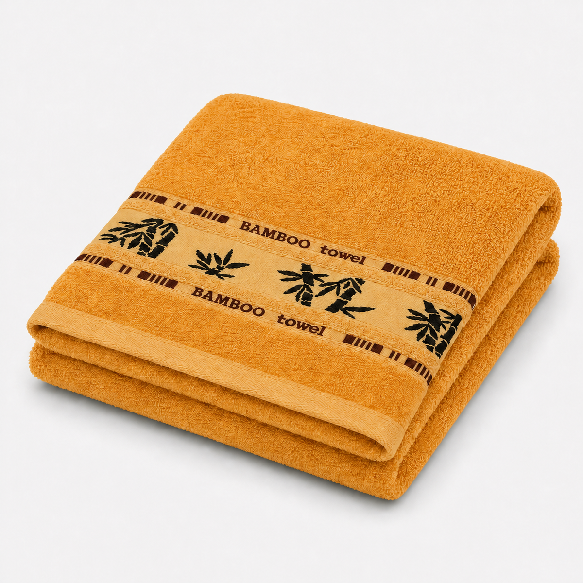 Serviette pour les mains à motif bambou