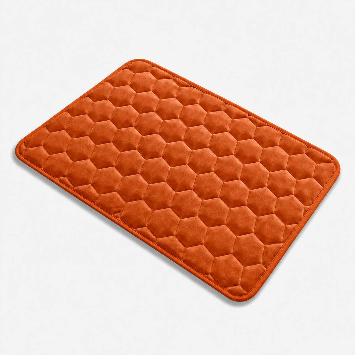 Tapis de bain à relief alvéolé