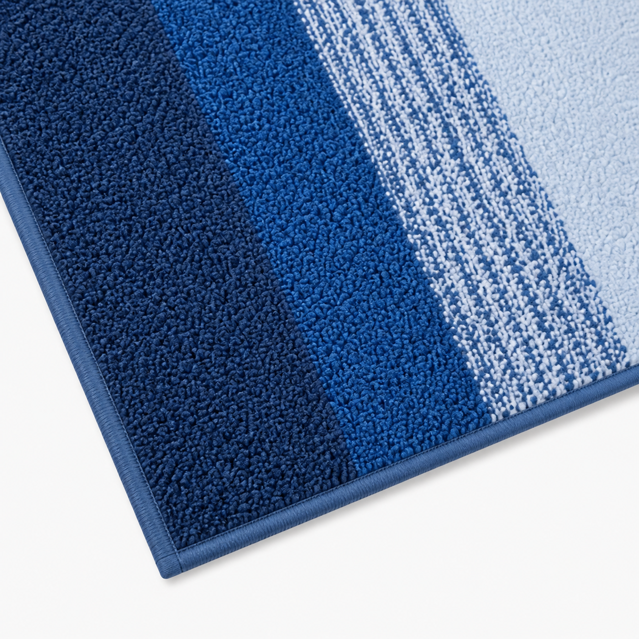 Tapis de bain à bandes dégradées