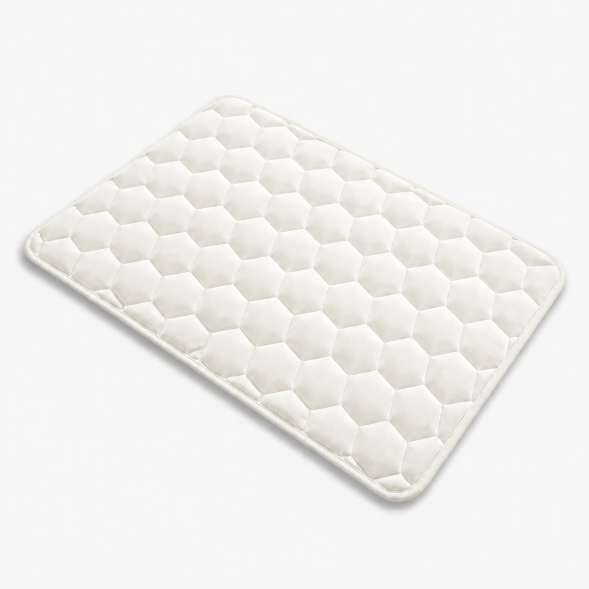 Tapis de bain à relief alvéolé