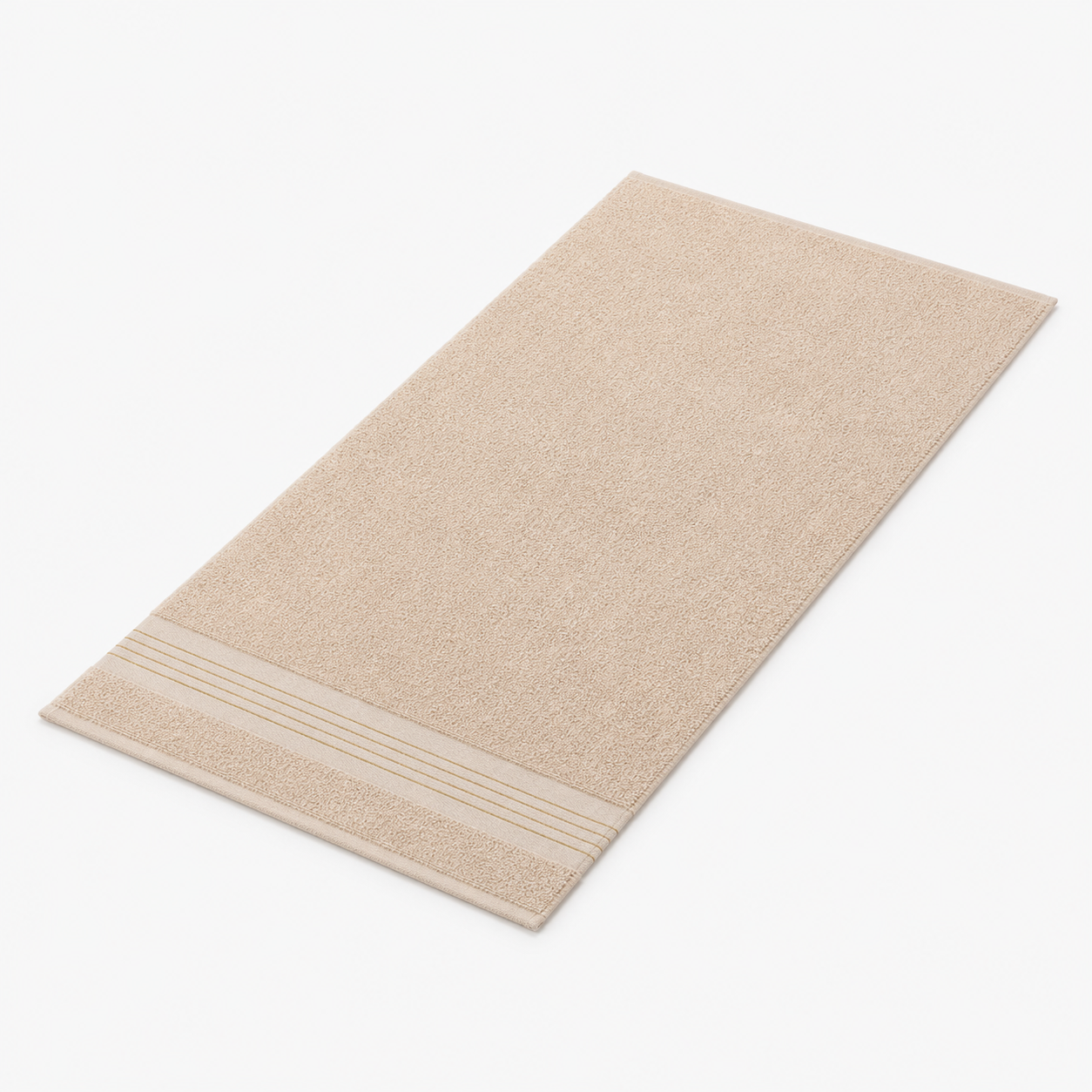 Serviette pour les mains à surpiqûres délicates