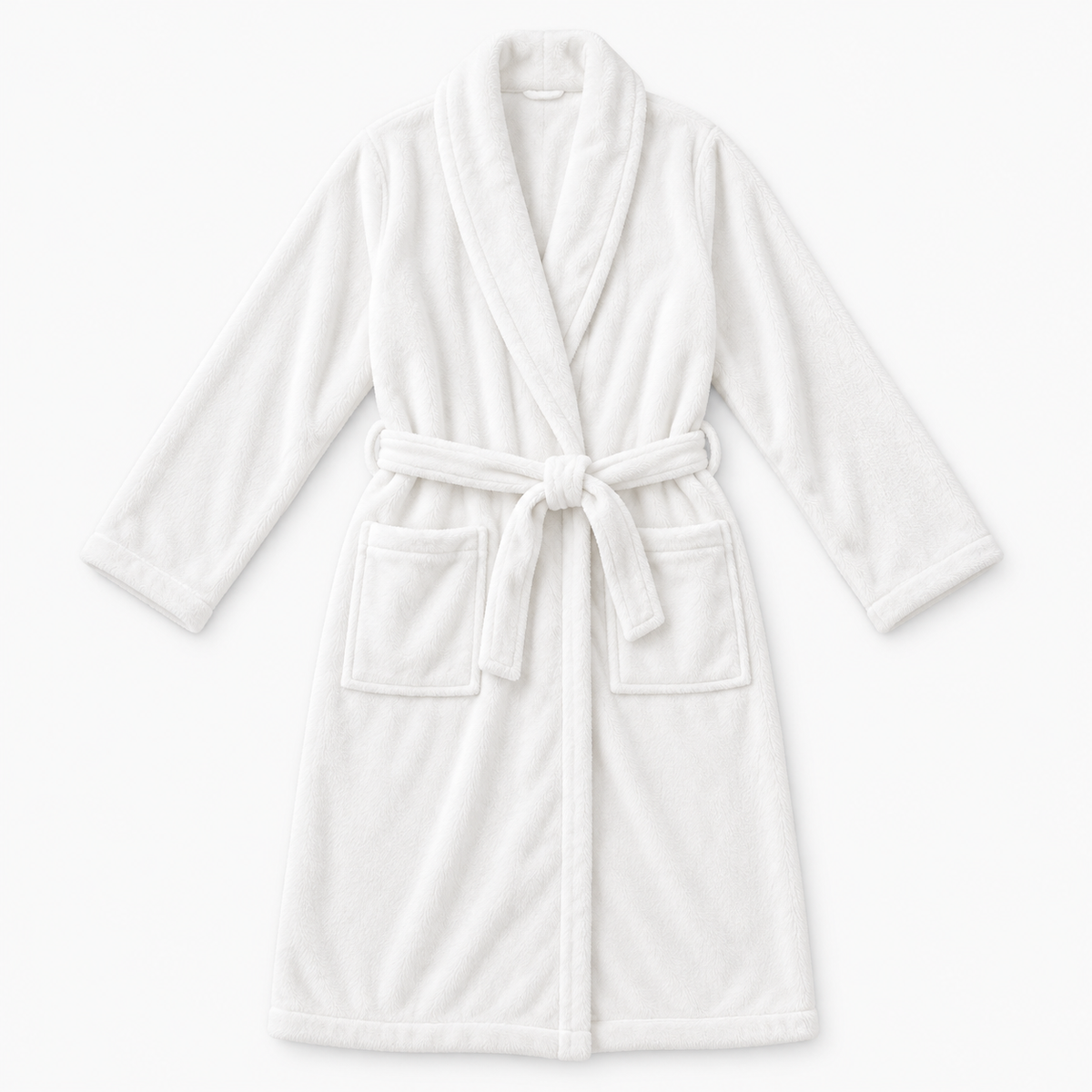 Peignoir long en polaire douce