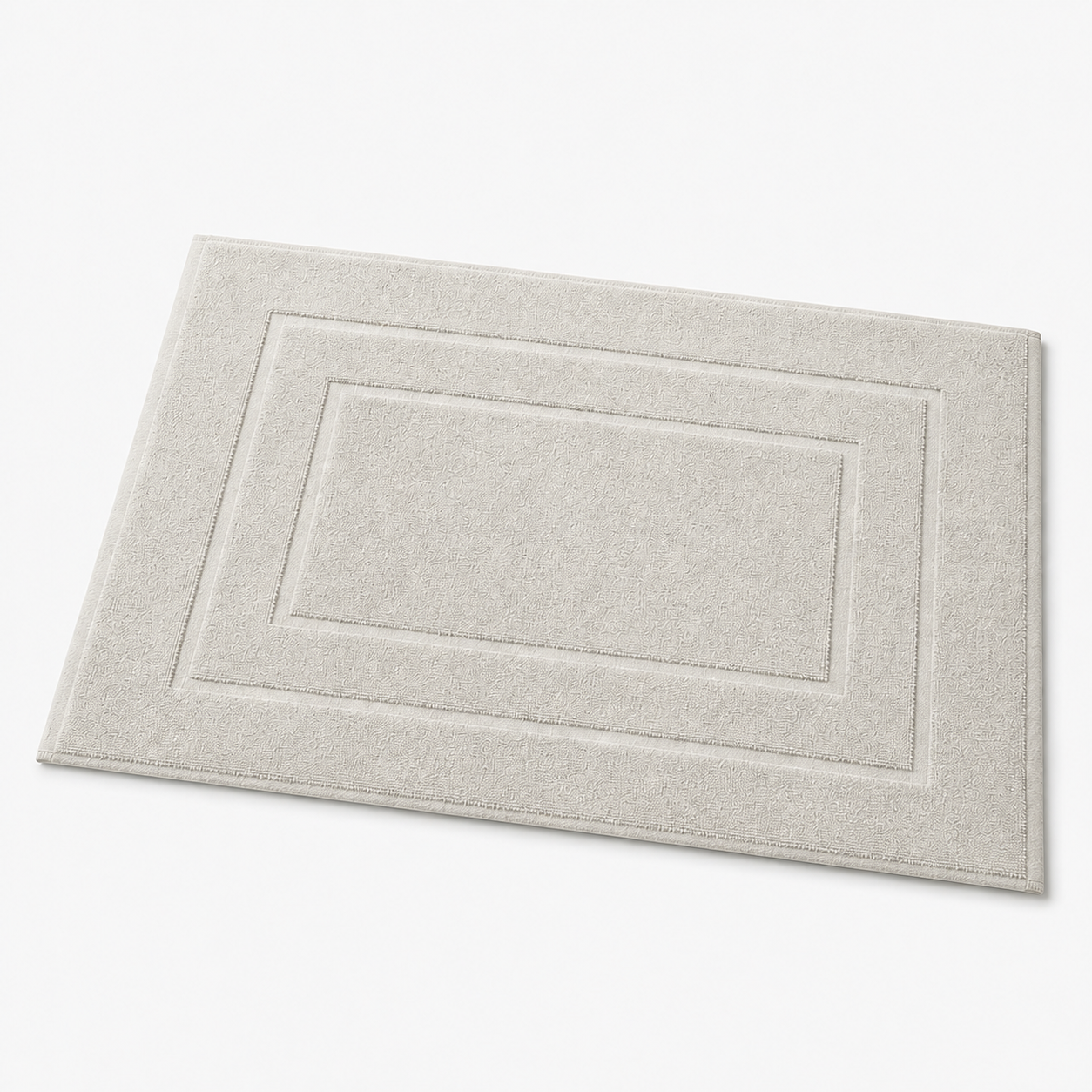 Tapis de bain à cadres concentriques