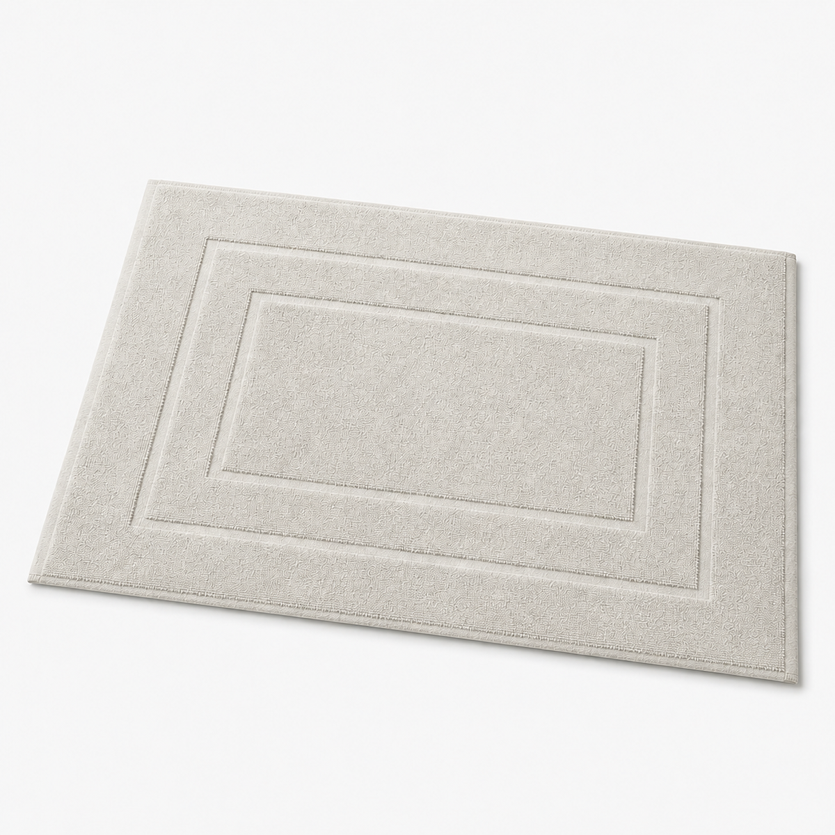 Tapis de bain à cadres concentriques
