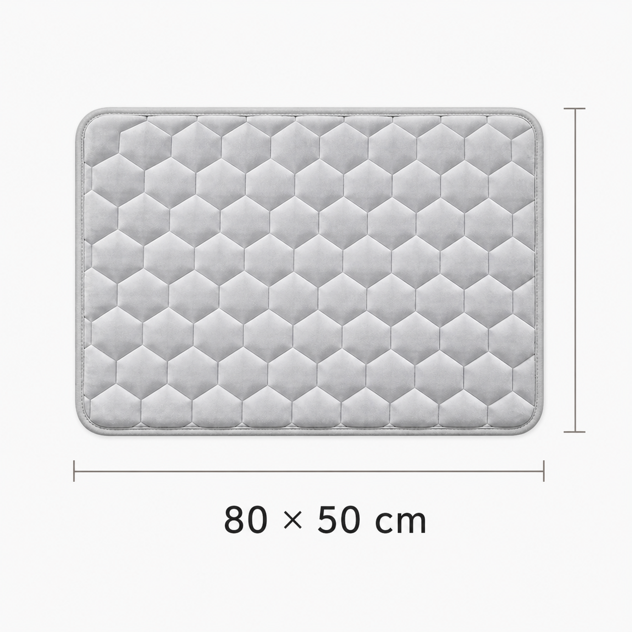 Tapis de bain à relief alvéolé