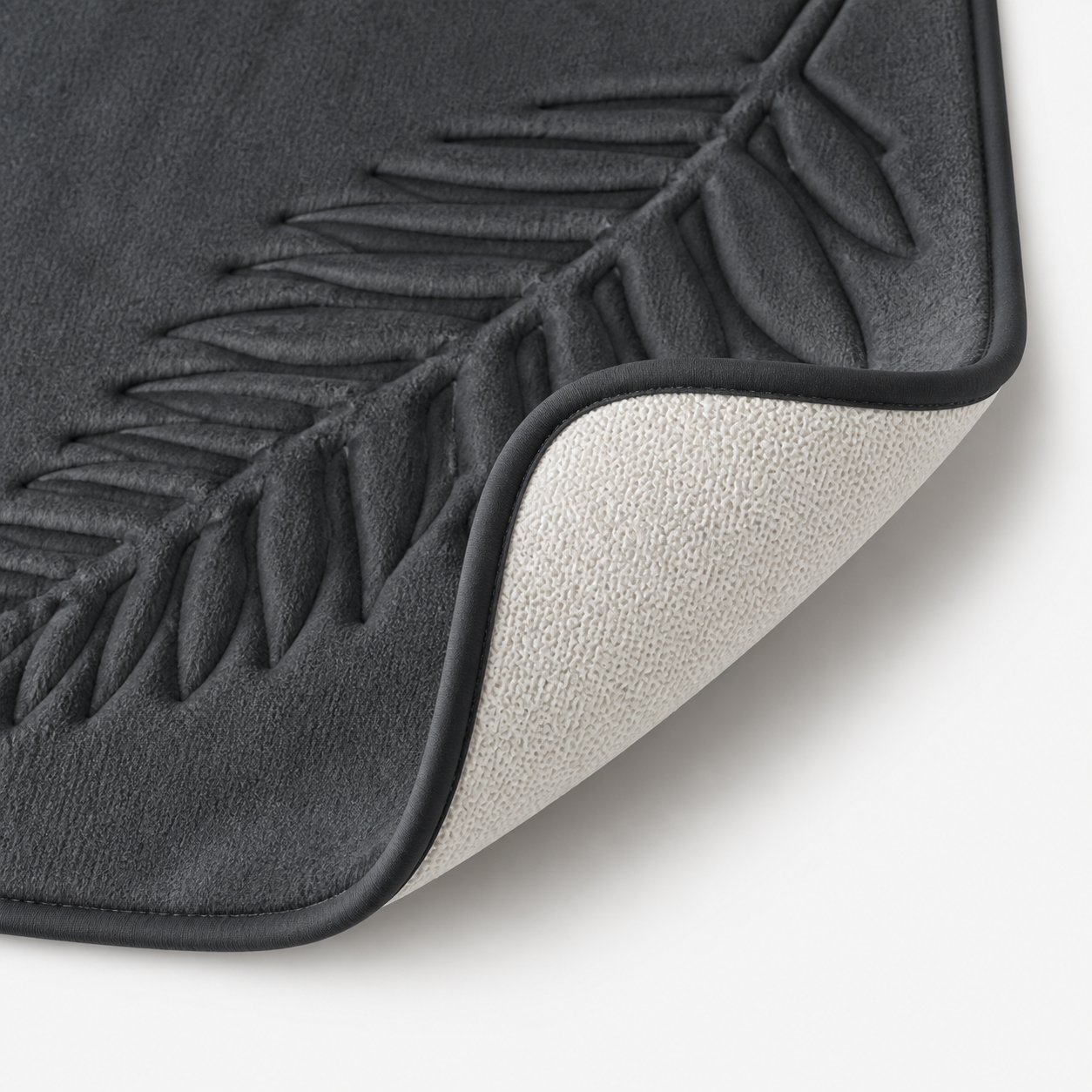 Tapis de bain botanique