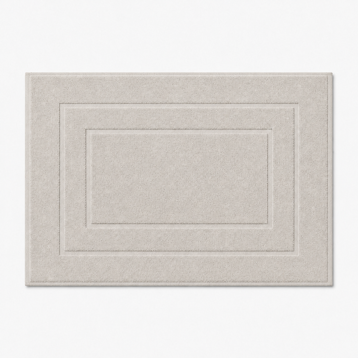 Tapis de bain à cadres concentriques