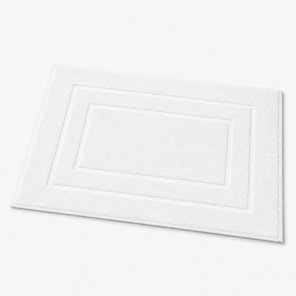 Tapis de bain à cadres concentriques