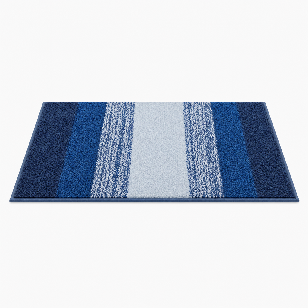 Tapis de bain à bandes dégradées