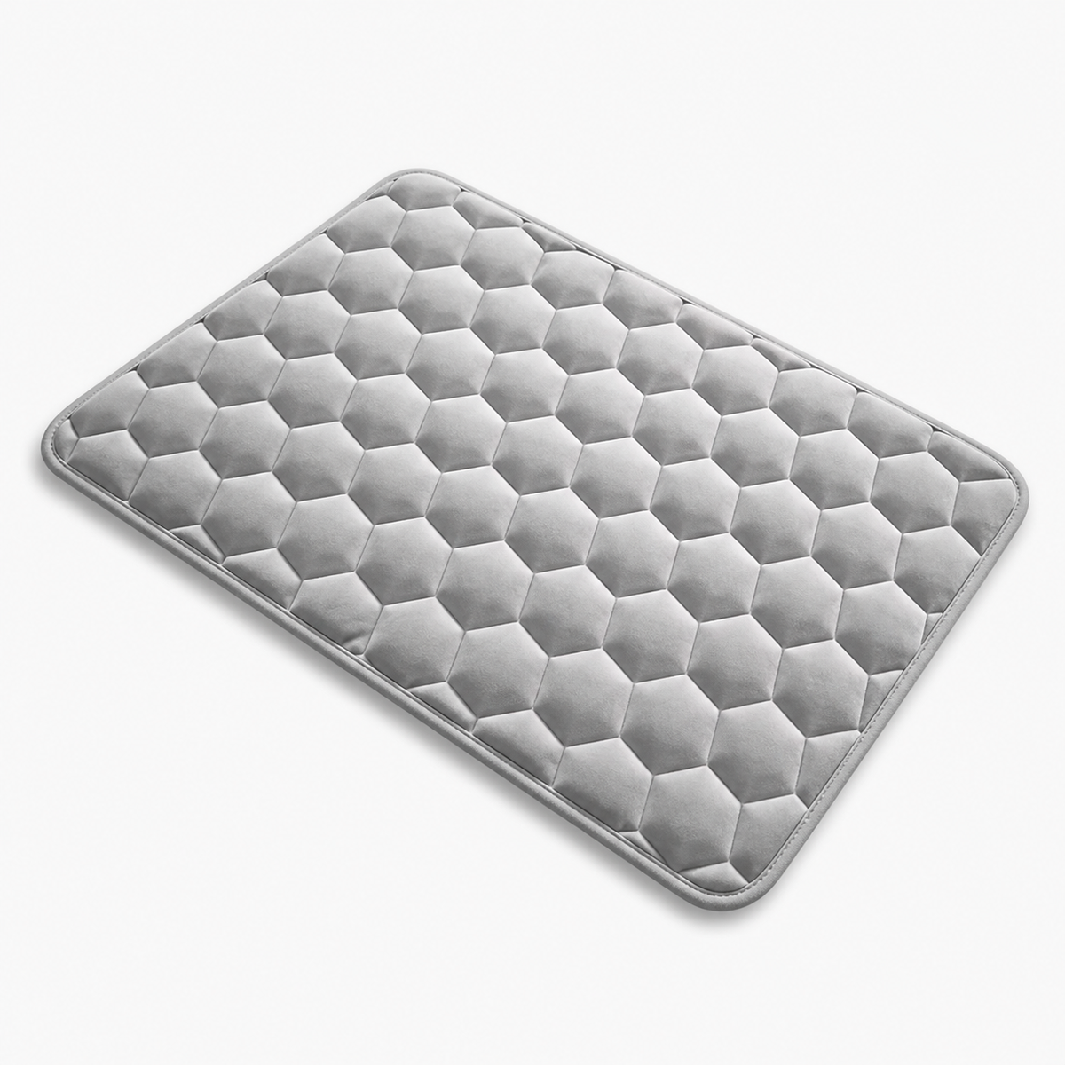 Tapis de bain à relief alvéolé