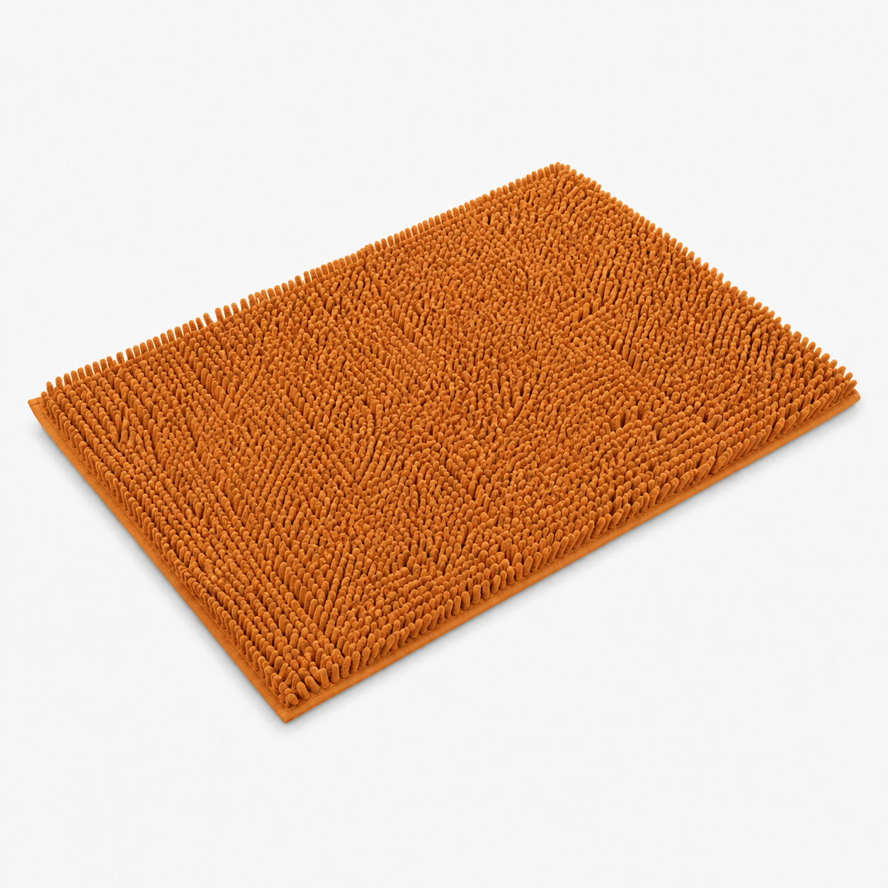 Tapis de bain en chenille moelleuse