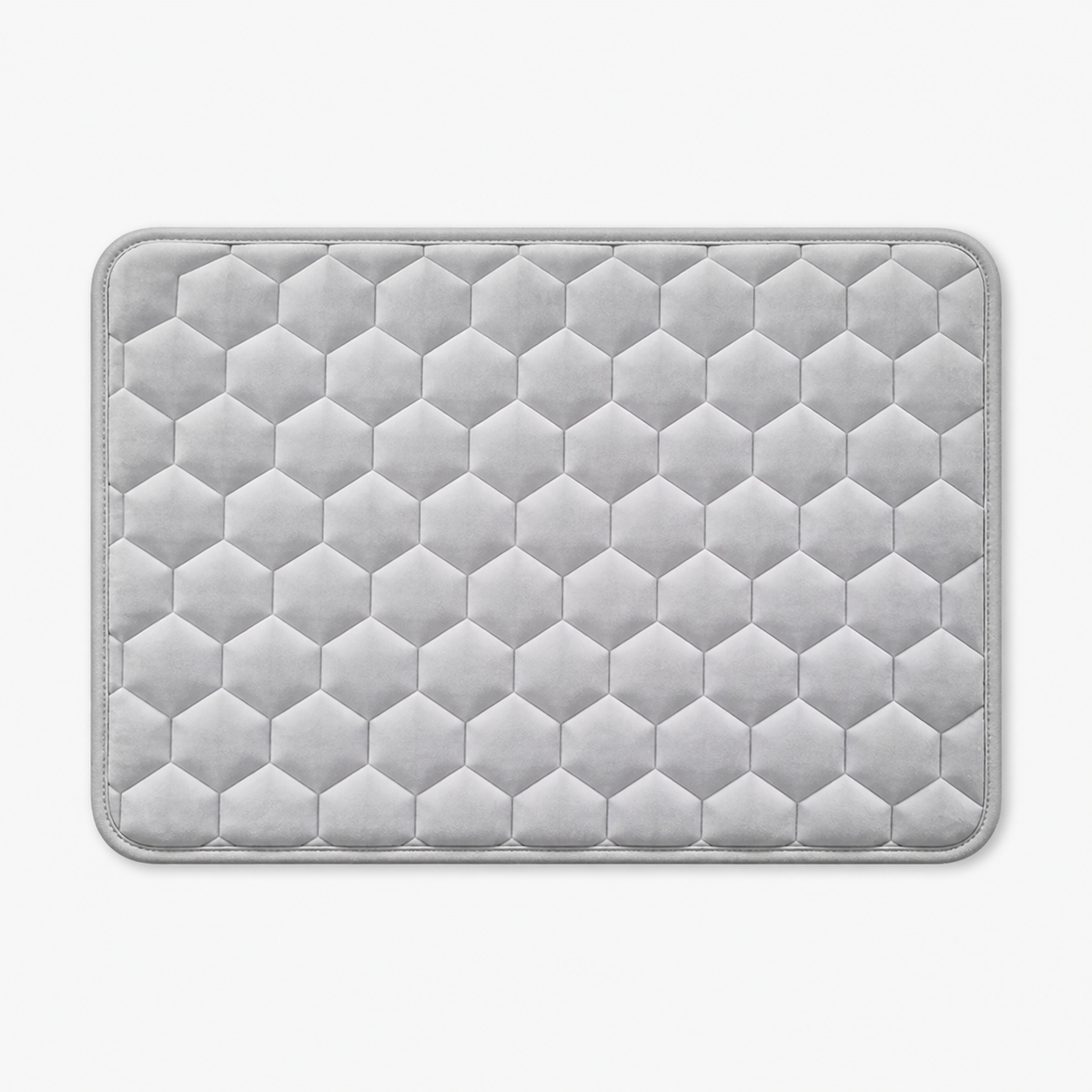 Tapis de bain à relief alvéolé