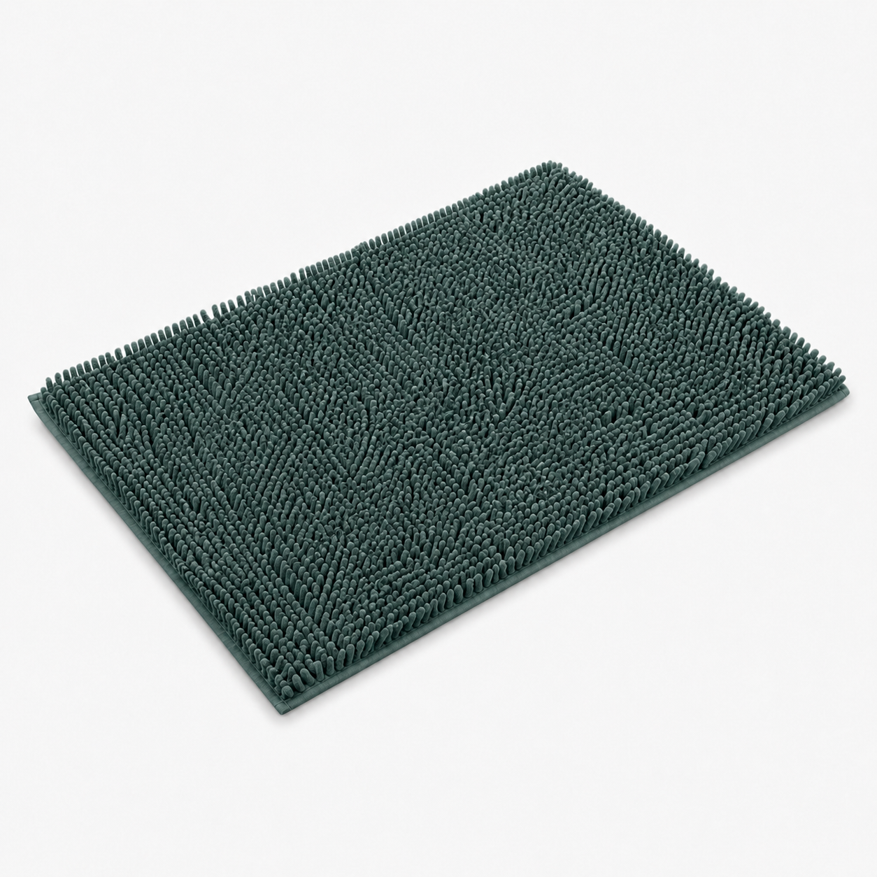 Tapis de bain en chenille moelleuse